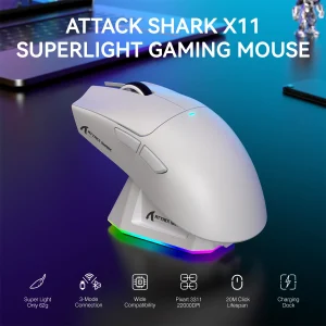 ATTACK SHARK X11Wireless Gaming Mouse